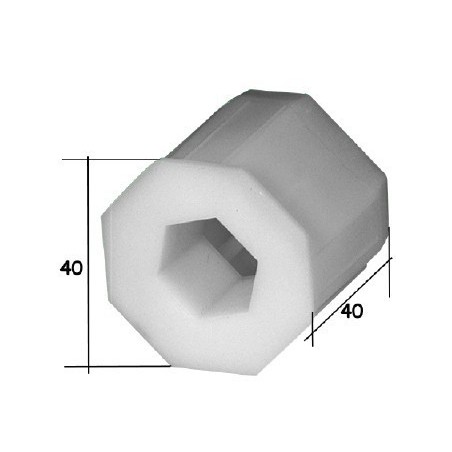 EMBOUT POUR TUBE OCTO 40 TROU H18