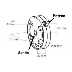 TREUIL 1420 H7/C10 AVEC FIN DE COURSE