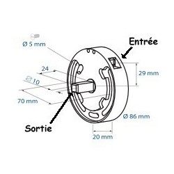 TREUIL 1420 C6/C10 AVEC FIN DE COURSE