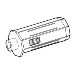 EMBOUT OCTO 40 C10F/EPAUL. + CLIP + VIS