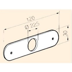 PLAQUE DE PROPRETÉ BLANC