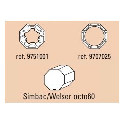 ADAPTATION TUBE OCTO 60 SIMBAC