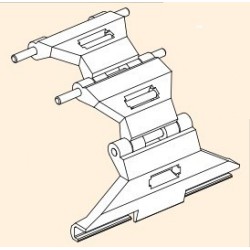 CHARNIERE VAS 60 GROSSE LAME COURT