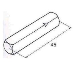 TOURILLON CARRÉ DE 8 L45