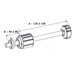 TANDEM ZF54 D16 REGLABLE L220