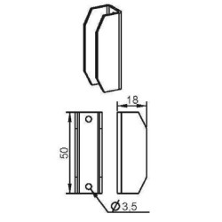 CALE RAPPORTÉE TRADI EXPRESS COULISSE 53X22