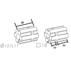 MOYEU D'ENTRAÎNEMENT DIA.12 C10