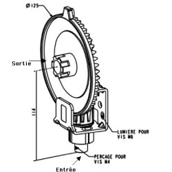 COUPLE CONIQUE NATUREL C8 AVEC FIN DE COURSE