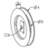 POULIE C8 L19 DIA.A124