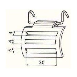 AGRAFE DE SANGLE REGLABLE