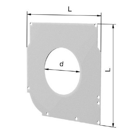 CONTREPLAQUE TROU 72MM