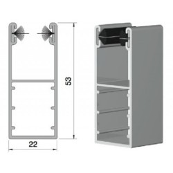 COULISSE RÉNO ALU 53x22