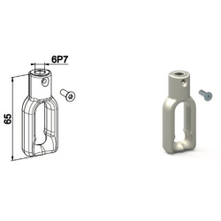 BOUCLE ZAMAK MDS 6P7 NI-BRI...