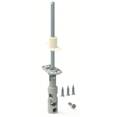 MINI BLOC GUIDE DÉPORTÉ DIA.12 / C6 L175 BLANC