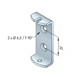 ÉTRIER SUPPORT MOTEUR SIMU...