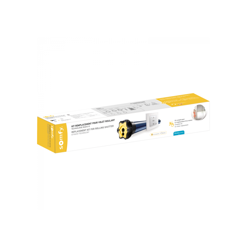 KIT DE REMPLACEMENT MOTEUR VOLET ROULANT IO 20/17