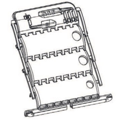 VERROU CLICK OCTO 50/60 3 MAILLONS + FIL