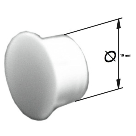 BOUCHON PVC 10MM