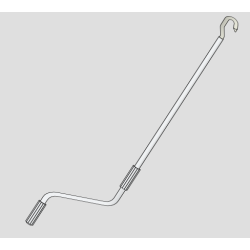 TIGE MANIVELLE DMI CROCHET...