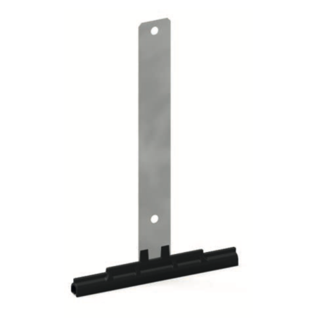 ATTACHE DE TABLIER À VISSER LAME DE 14 L180 NOIR
