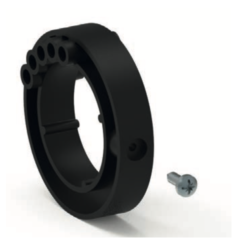 BAGUE VERROU ZF45 DIA.69 NOIR + VIS