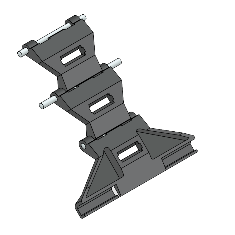 CHARNIÈRE VAS 40/60 PETITE LAME COURT
