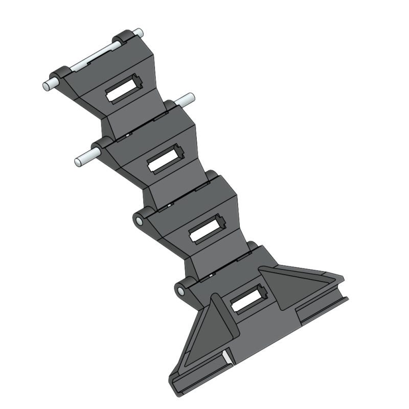 CHARNIÈRE VAS 40/60 PETITE LAME LONG