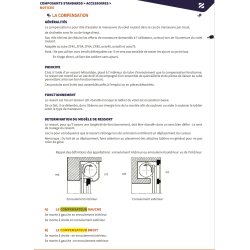 COMPENSATEUR AXE L835 TIRAGE DIRECT OCTO 60 GAUCHE