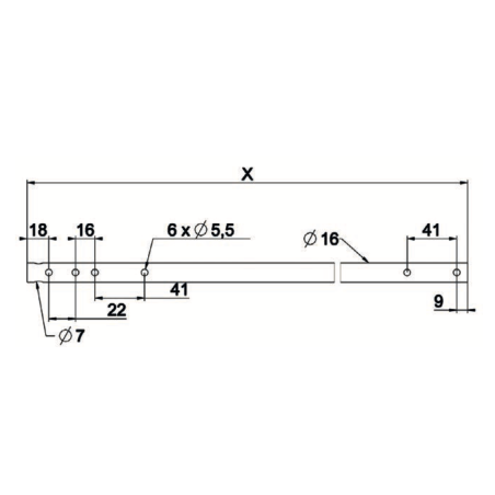 AXE COMPENSATEUR DIA X.1045 POLYVALENT