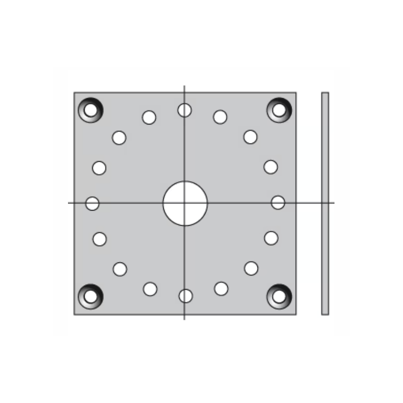 PLAQUE 100x100 T5 CSI/DMI