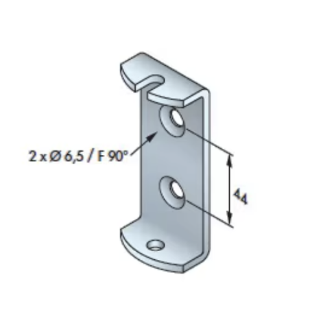 ÉTRIER SUPPORT MOTEUR SIMU T5
