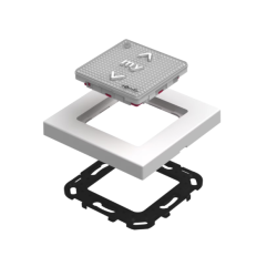 ÉMETTEUR MURAL SMOOVE ORIGINE RTS II AVEC CADRE