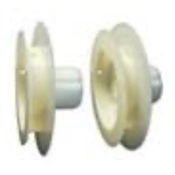 POULIE À EMBOUT ZF64 DIA.156