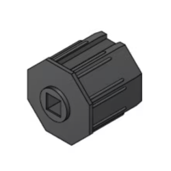 EMBOUT OCTO 60 L53 TROU C13