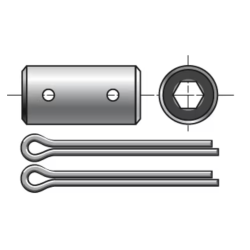 MANCHON DE COUPLAGE H7 POUR SORTIE DE CAISSON