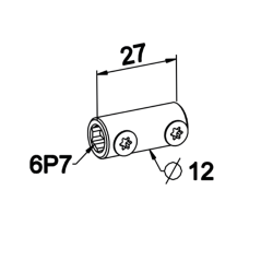 MANCHON DE COUPLAGE H7 POUR SORTIE DE CAISSON