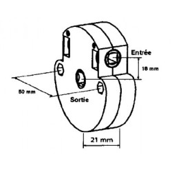 TREUIL 1421 HEXA DE 6 / CARRE DE 7 AVEC FIN DE COURSE