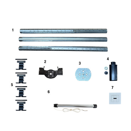 KIT AXE MOTORISÉ OCTO 60 RADIO