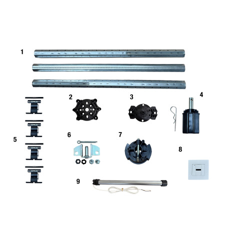 KIT AXE MOTORISÉ OCTO 60 RADIO