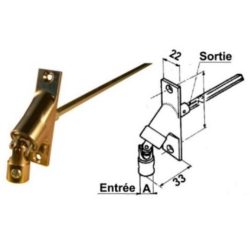 SORTIE DE CAISSON 90° C6 D12