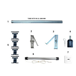 KIT AXE MOTORISÉ OCTO 60 RADIO