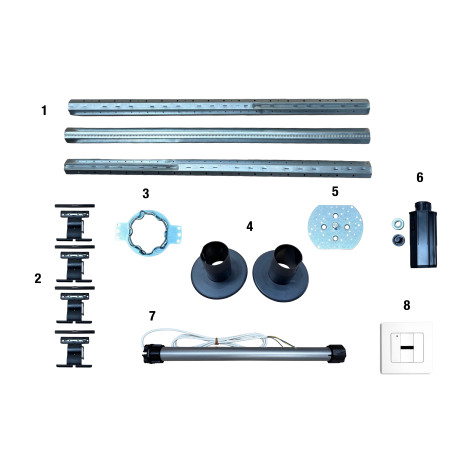 KIT AXE MOTORISÉ OCTO 60 RADIO