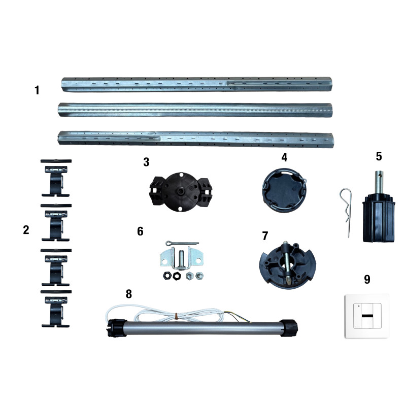 KIT AXE MOTORISÉ OCTO 60 RADIO
