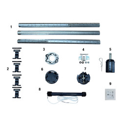 KIT AXE MOTORISÉ OCTO 60 RADIO