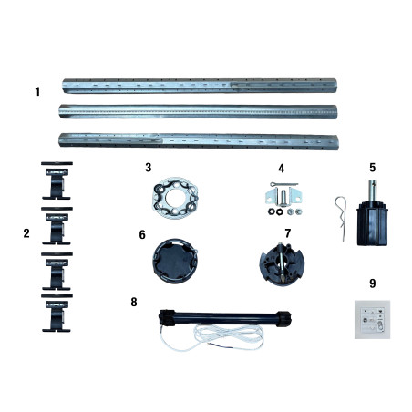KIT AXE MOTORISÉ OCTO 60 RADIO