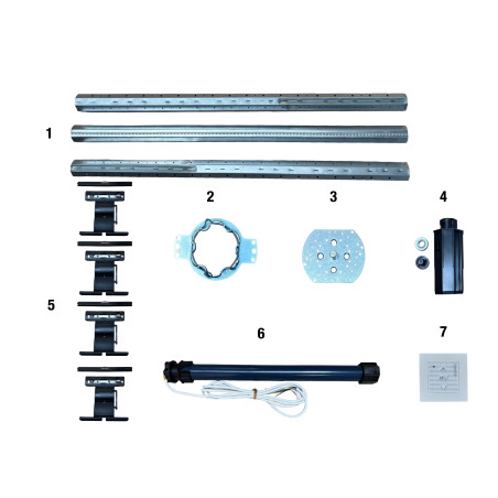 KIT AXE MOTORISÉ OCTO 60 RADIO