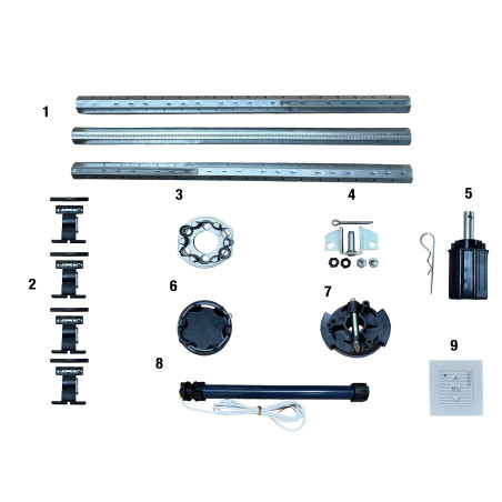 KIT AXE MOTORISÉ OCTO 60 RADIO