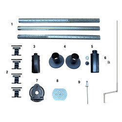 KIT AXE OCTO 60 TREUIL POUR...