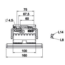 VERROU OCTOCLICK 2 MAILLONS