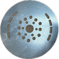 PLAQUE ACCESSOIRE RONDE...